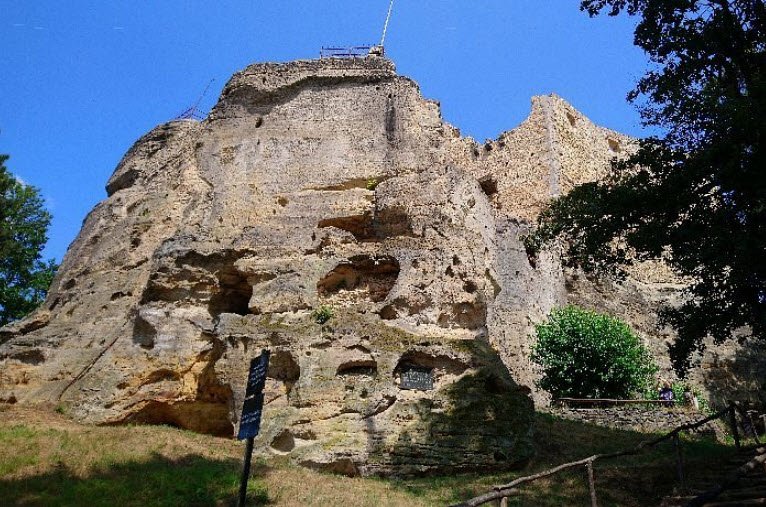 Zřícenina Hradu Leština, Malé Březno, Czechia, Czech Republic (Czechia)